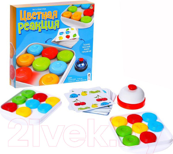 Изображение товара Развивающая игра Лас Играс Цветная реакция / 6885499