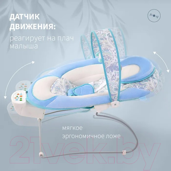 Изображение товара Детский шезлонг Nuovita Cullare (небо)