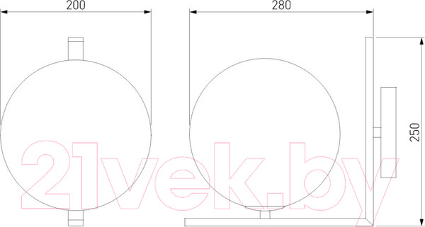 Изображение товара Бра Евросвет 70131/1 (латунь)