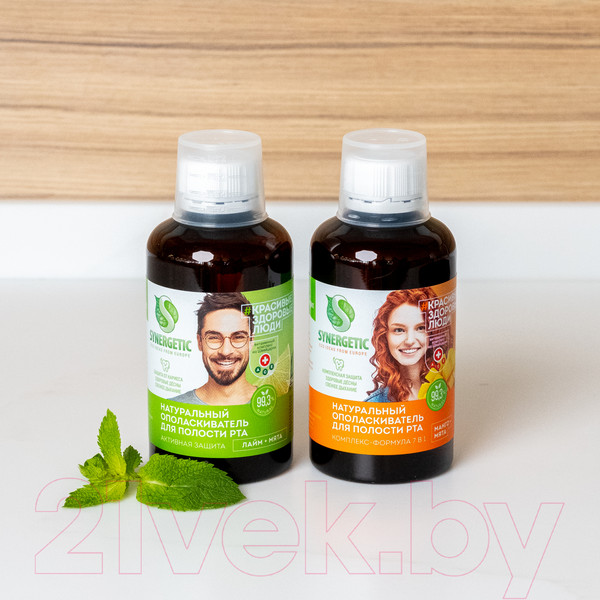 Изображение товара Ополаскиватель для полости рта Synergetic Комплекс-формула 7 в 1 (200мл)
