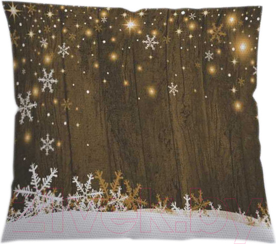 Изображение товара Наволочка декоративная JoyArty Волшебные снежинки / sl_19382