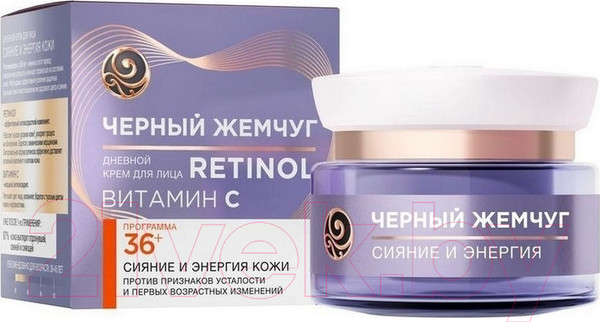 Изображение товара Крем для лица Черный жемчуг Дневной 36+ (50мл)