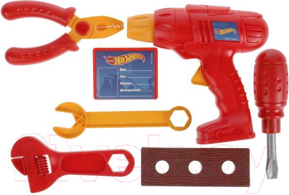 Изображение товара Набор инструментов игрушечный Играем вместе Hot Wheels / 1904K890-R