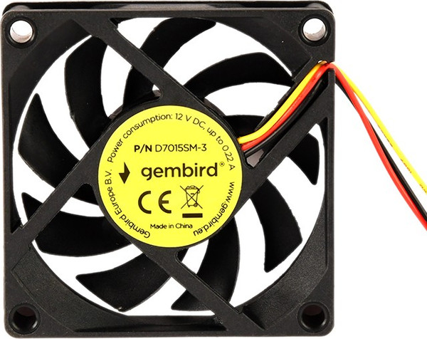 Изображение товара Вентилятор для корпуса Gembird D7015SM-3
