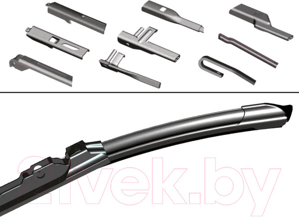 Изображение товара Щетка стеклоочистителя Senfineco Flat Multi Wiper Blade / 3973