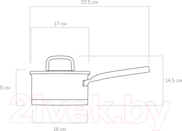 Изображение товара Ковш Nadoba Dona 726114