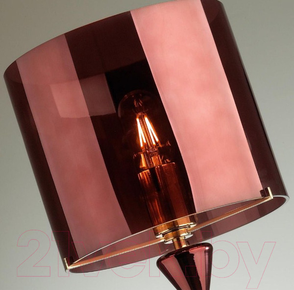 Изображение товара Абажур Odeon Light Tower 4868/1S (бордовый/стекло)