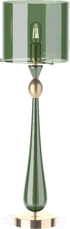 Изображение товара Стойка для светильника Odeon Light Tower 4889/1T (золотой/зеленый/стекло)
