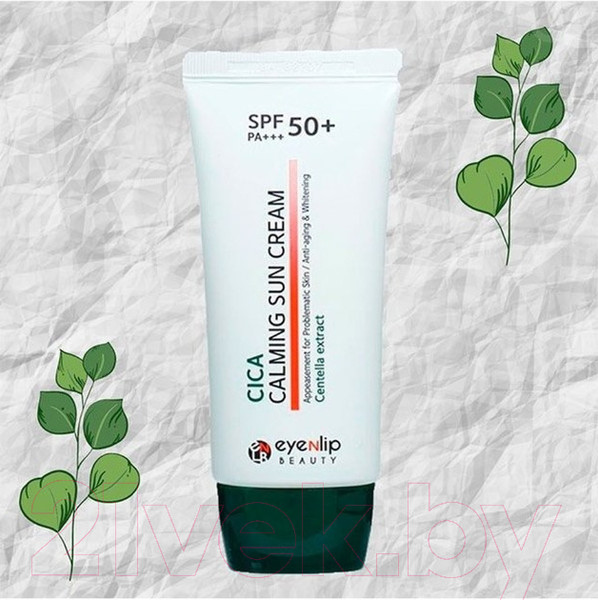 Изображение товара Крем солнцезащитный Eyenlip Cica Calming Sun Cream SPF50+ PA+++ (50мл)