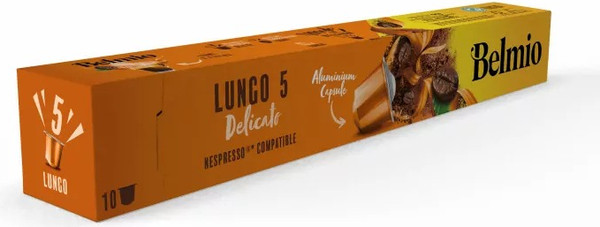 Изображение товара Кофе в капсулах Belmio Lungo Delicato стандарт Nespresso (10x5.2г)
