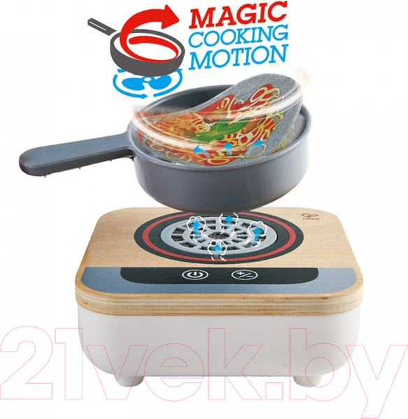 Изображение товара Кухонная плита игрушечная Hape Плита со сковородой / E3164_HP