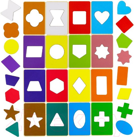 Изображение товара Сортер Alatoys Досочки Сегена / СОР52