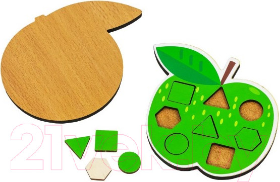 Изображение товара Развивающая игра Alatoys Мозаика. Фрукты / МКФ02