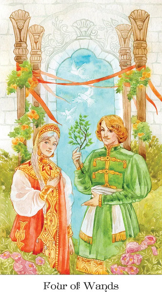 Изображение товара Гадальные карты U.S. Games Systems Tarot of The Golden Wheel / TOGW78