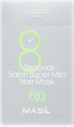 Изображение товара Маска для волос Masil 8seconds Salon Supermild Hair Mask Stick Pouch (20x8мл)