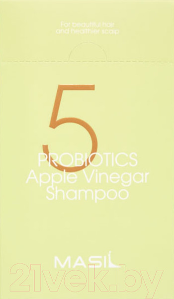 Изображение товара Шампунь для волос Masil Probiotics Apple Vinegar Shampoo Stick Pouch (20x8мл)