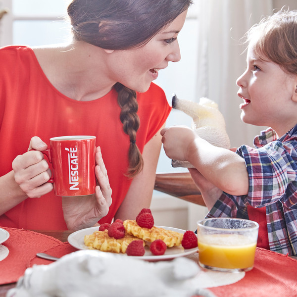 Изображение товара Кофе растворимый Nescafe Classic с добавлением молотого (95г)