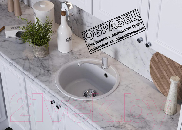 Изображение товара Мойка кухонная QuartzBond 480 (туман)