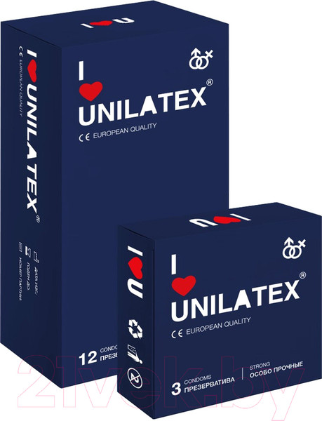 Изображение товара Презервативы Unilatex Extra Strong / 3022Un 