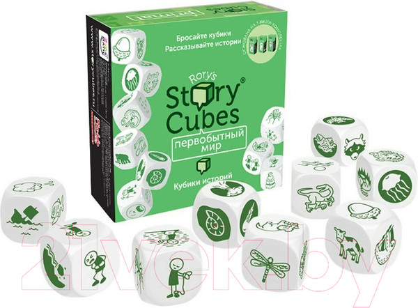 Изображение товара Настольная игра Rory's Story Cubes Кубики Историй. Первобытный мир / RSC30