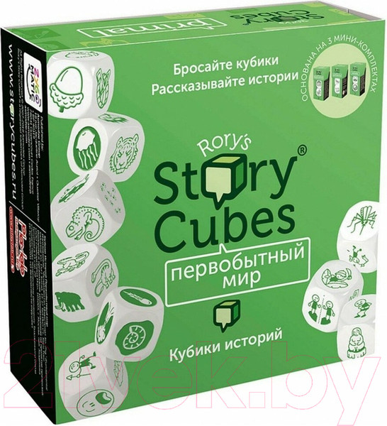 Изображение товара Настольная игра Rory's Story Cubes Кубики Историй. Первобытный мир / RSC30