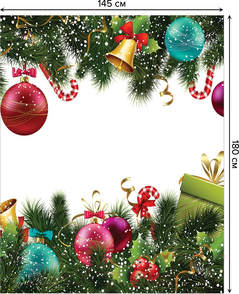 Изображение товара Скатерть JoyArty Настройся на праздник / tc_20295 (180x145)