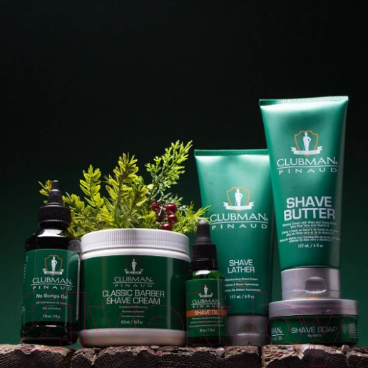 Изображение товара Масло для бритья Clubman Shave Oil Натуральное (30мл )