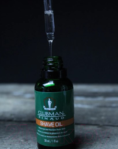 Изображение товара Масло для бритья Clubman Shave Oil Натуральное (30мл )