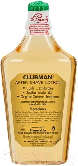 Изображение товара Лосьон после бритья Clubman After Shave Lotion (177мл )