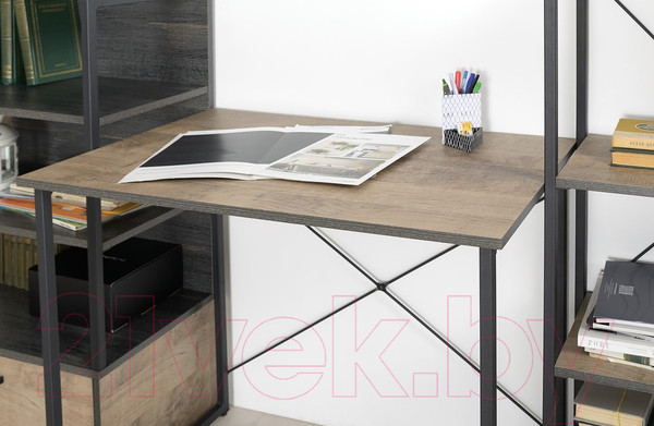 Изображение товара Письменный стол Mobi Трувор 12.98 (дуб гранж песочный К356/интра)