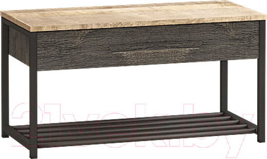 Изображение товара Полка для обуви Mobi Трувор 13.241.03 (дуб гранж песочный К356/интра)