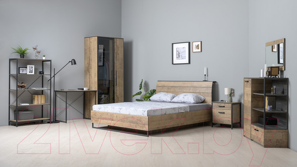 Изображение товара Шкаф Mobi Трувор 13.204 (дуб гранж песочный К356/интра)