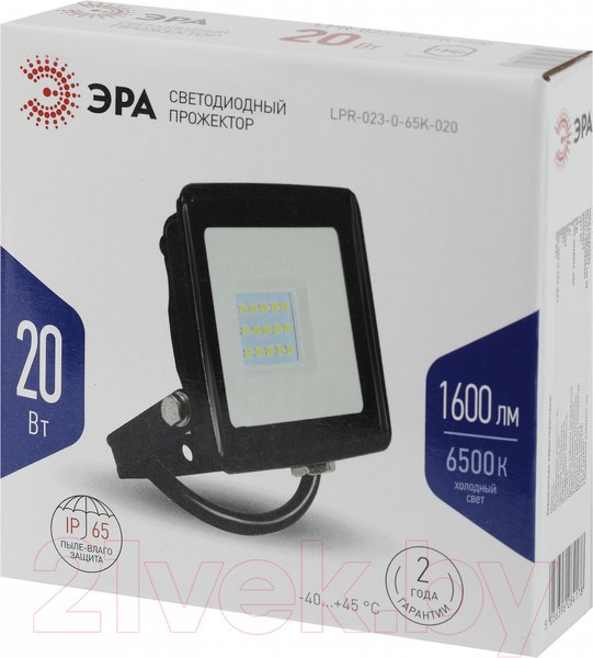 Изображение товара Прожектор ЭРА LPR-023-0-65K-020 / Б0052022