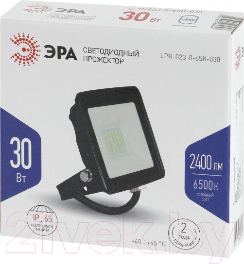 Изображение товара Прожектор ЭРА LPR-023-0-65K-030 / Б0052023