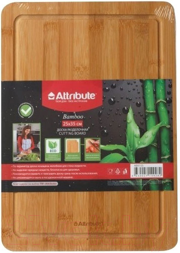 Изображение товара Разделочная доска Attribute Bamboo ABX153