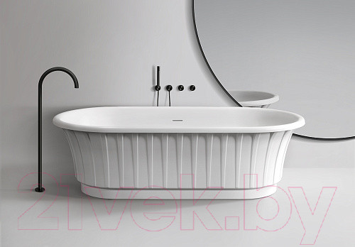 Изображение товара Ванна из искусственного мрамора Belux Колизей ВК 1750 (белый)