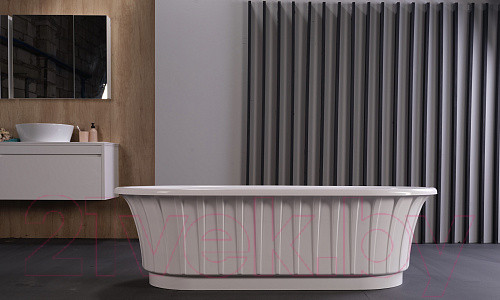 Изображение товара Ванна из искусственного мрамора Belux Колизей ВК 1750 (белый)