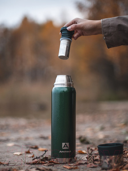 Изображение товара Термос для напитков Арктика 106-1200C (зеленый)