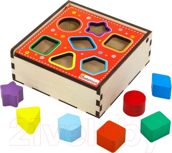 Изображение товара Сортер Alatoys Сортер. Радуга / СОР41