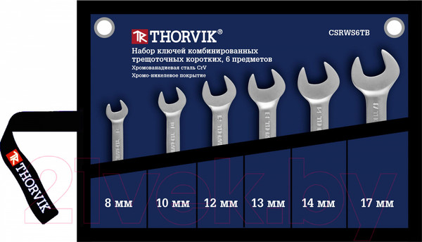 Изображение товара Набор ключей Thorvik CSRWS6TB