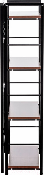 Изображение товара Стеллаж Импэкс Leset Пако 1200 (черный/орех донской)