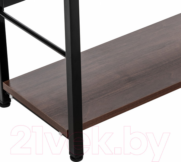 Изображение товара Стеллаж Импэкс Leset Пако 1200 (черный/орех донской)