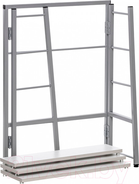 Изображение товара Стеллаж Импэкс Leset Пако 800 трапеция (серый/бетон пайн светлый)