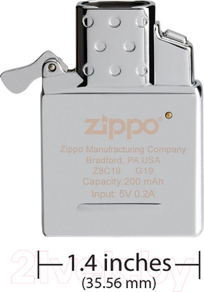 Изображение товара Блок для зажигалки Zippo 65828 (для широкой)