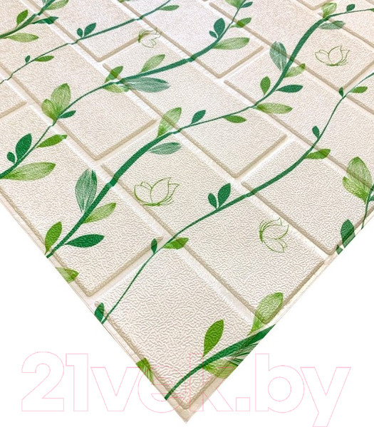 Изображение товара Панель ПВХ Grace Самоклеящаяся Флора (700x770x4мм)