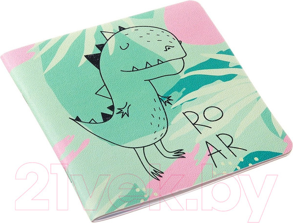 Изображение товара Блокнот Be Smart Fyr-Fyr Динозавр / N2576 (40л, зеленый)