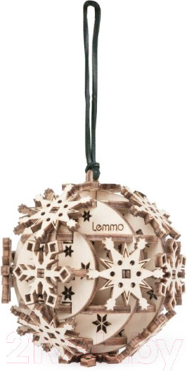 Изображение товара Заготовка для творчества Lemmo Елочное украшение Новогодний шар / 01-82