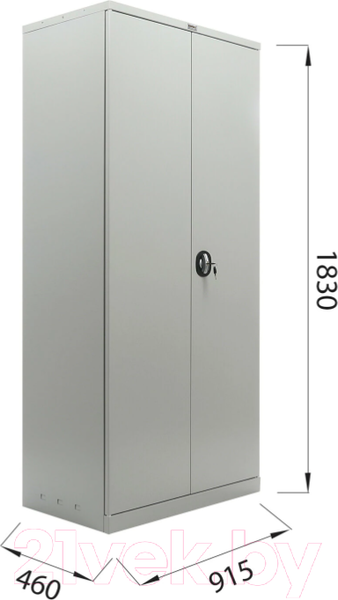 Изображение товара Шкаф металлический Brabix MK 18/91/46 / 291136