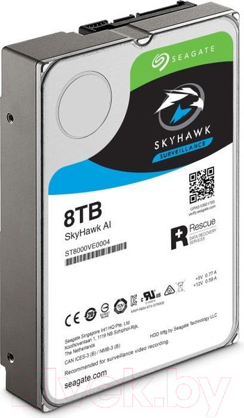 Изображение товара Жесткий диск Seagate SkyHawk AI 10TB (ST10000VE001)
