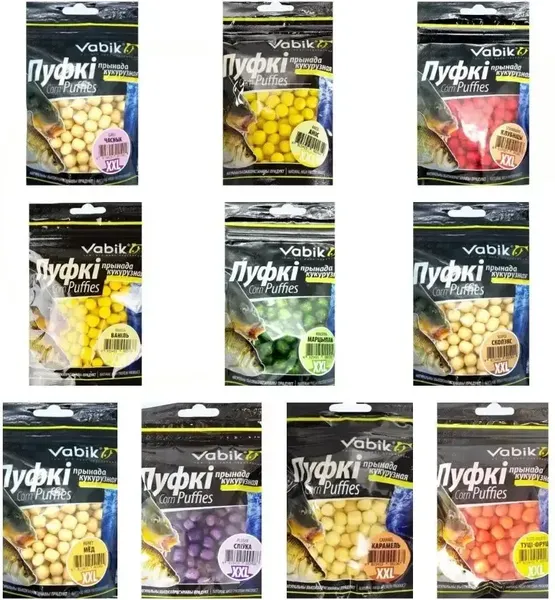 Изображение товара Прикормка рыболовная Vabik Corn Puffies XXL Анис